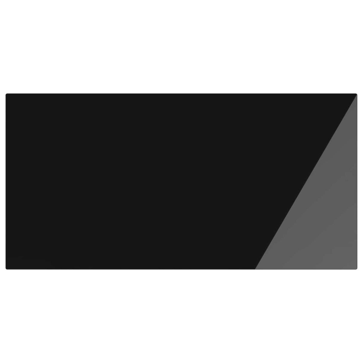 Table Top 4 pcs Black Tempered Glass