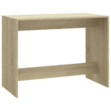 3 Piece Dining Set Sonoma Oak Engineered Wood - 45-Degree Angle