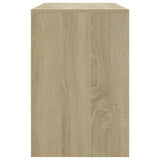 3 Piece Dining Set Sonoma Oak Engineered Wood - Close-Up Angle