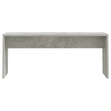 3 Piece Dining Set Concrete Grey Engineered Wood