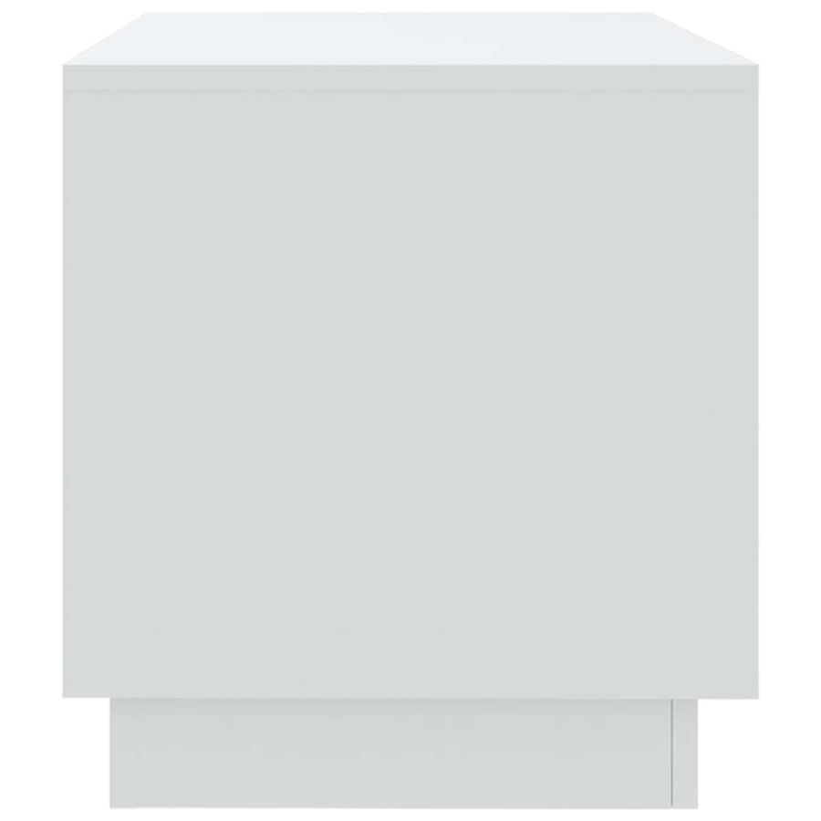 TV Cabinet White 102x41x44 cm Engineered Wood