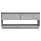 TV Cabinet Concrete Grey 102x41x44 cm Engineered Wood - 45-Degree Angle