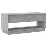 TV Cabinet Concrete Grey 102x41x44 cm Engineered Wood - Close-Up Angle
