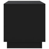 TV Cabinet Black 70x41x44 cm Engineered Wood