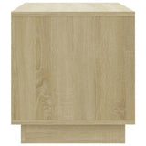 TV Cabinet Sonoma Oak 70x41x44 cm Engineered Wood - Close-Up Angle