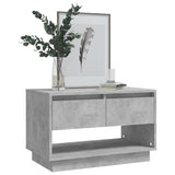 TV Cabinet Concrete Grey 70x41x44 cm Engineered Wood - Top-Down View