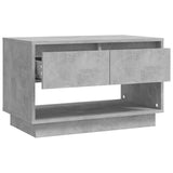 TV Cabinet Concrete Grey 70x41x44 cm Engineered Wood - Low Angle