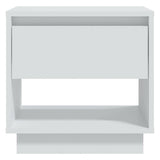 Bedside Cabinets 2 pcs White 45x34x44 cm Engineered Wood - Close-Up Angle