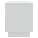 Bedside Cabinets 2 pcs White 45x34x44 cm Engineered Wood
