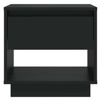 Bedside Cabinets 2 pcs Black 45x34x44 cm Engineered Wood