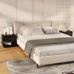 Bedside Cabinets 2 pcs Black 45x34x44 cm Engineered Wood
