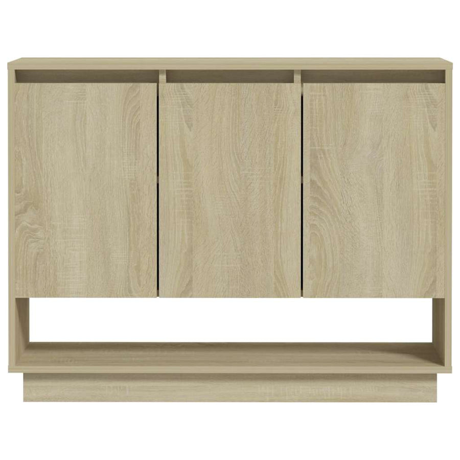 Sideboard Sonoma Oak 97x31x75 cm Engineered Wood