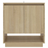 Sideboard Sonoma Oak 70x41x75 cm Engineered Wood - Side View