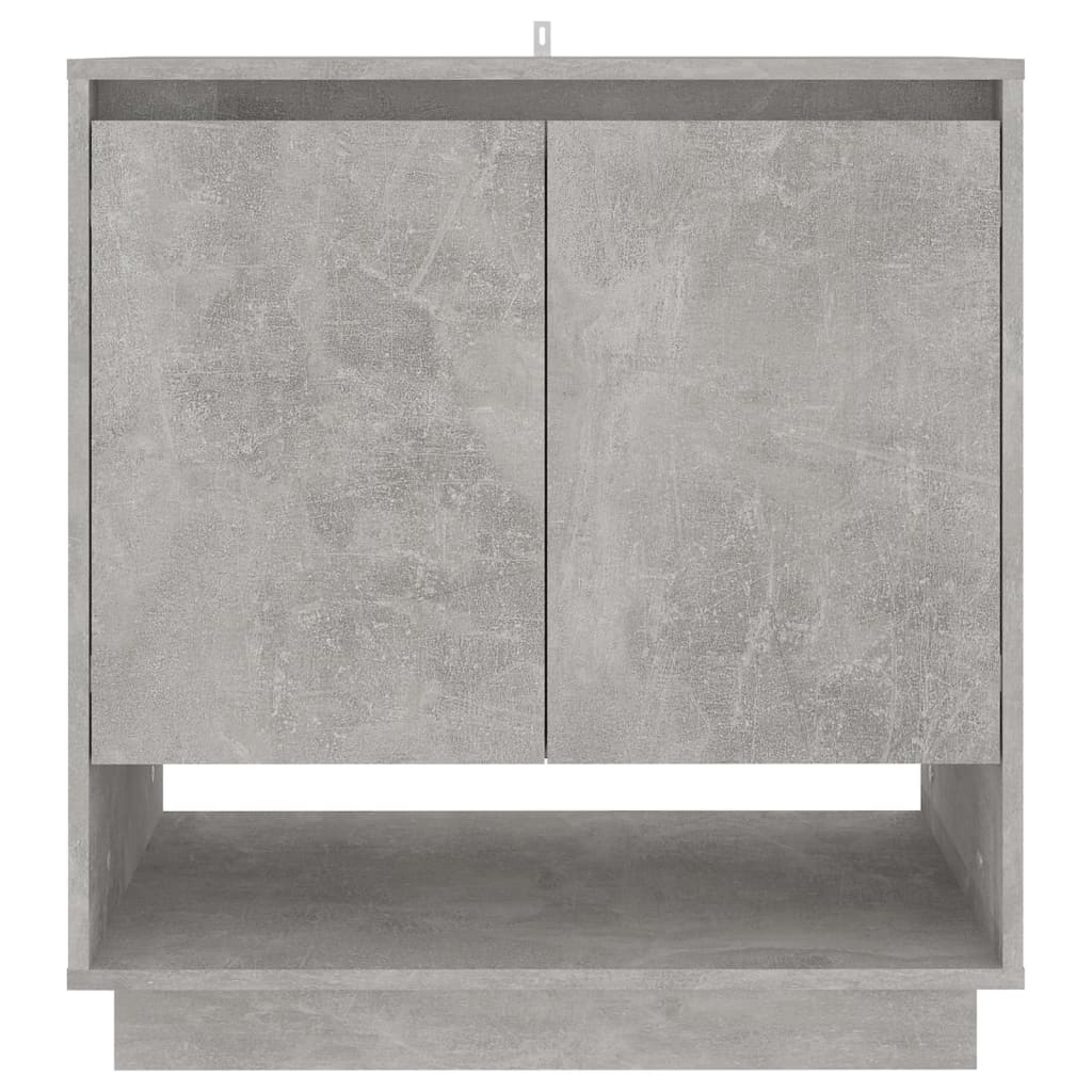 Sideboard Concrete Grey 70x41x75 cm Engineered Wood