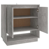 Sideboard Concrete Grey 70x41x75 cm Engineered Wood - 45-Degree Angle