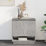 Sideboard Concrete Grey 70x41x75 cm Engineered Wood