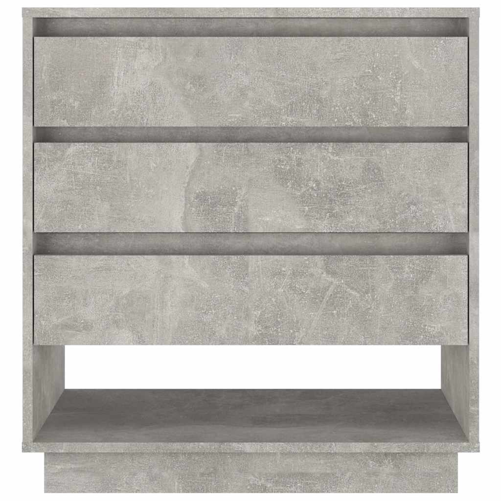 Sideboard Concrete Grey 70x41x75 cm Engineered Wood