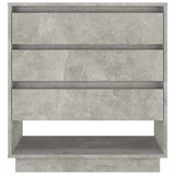 Sideboard Concrete Grey 70x41x75 cm Engineered Wood