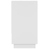 Sideboard High Gloss White 70x41x75 cm Engineered Wood - Top-Down View