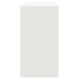 Console Table White 89x41x76.5 cm Engineered Wood