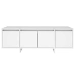 TV Cabinet White 120x30x40.5 cm Engineered Wood