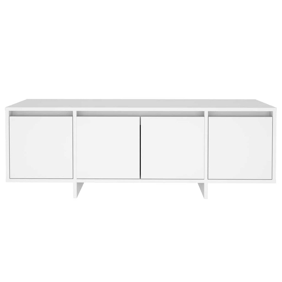 TV Cabinet White 120x30x40.5 cm Engineered Wood