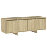 TV Cabinet Sonoma Oak 120x30x40.5 cm Engineered Wood - Front View