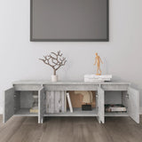 TV Cabinet Concrete Grey 120x30x40.5 cm Engineered Wood