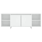 TV Cabinet White 130x35x50 cm Engineered Wood