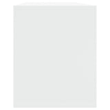 TV Cabinet White 130x35x50 cm Engineered Wood