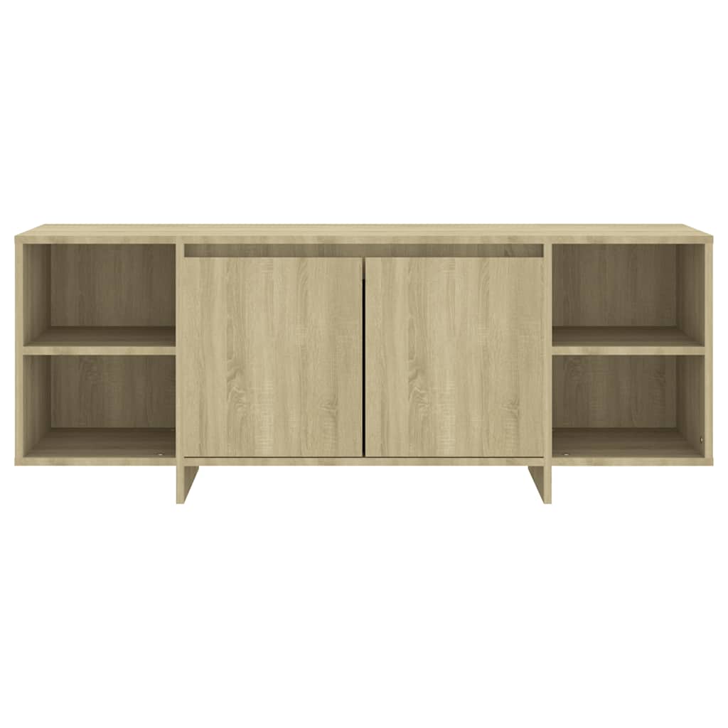 TV Cabinet Sonoma Oak 130x35x50 cm Engineered Wood
