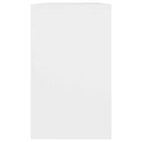 Sideboard White 120x41x75 cm Engineered Wood - Rear View
