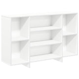 Sideboard White 120x30x75 cm Engineered Wood