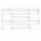 Sideboard White 120x30x75 cm Engineered Wood