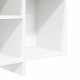 Sideboard White 120x30x75 cm Engineered Wood