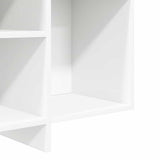 Sideboard White 120x30x75 cm Engineered Wood - Low Angle