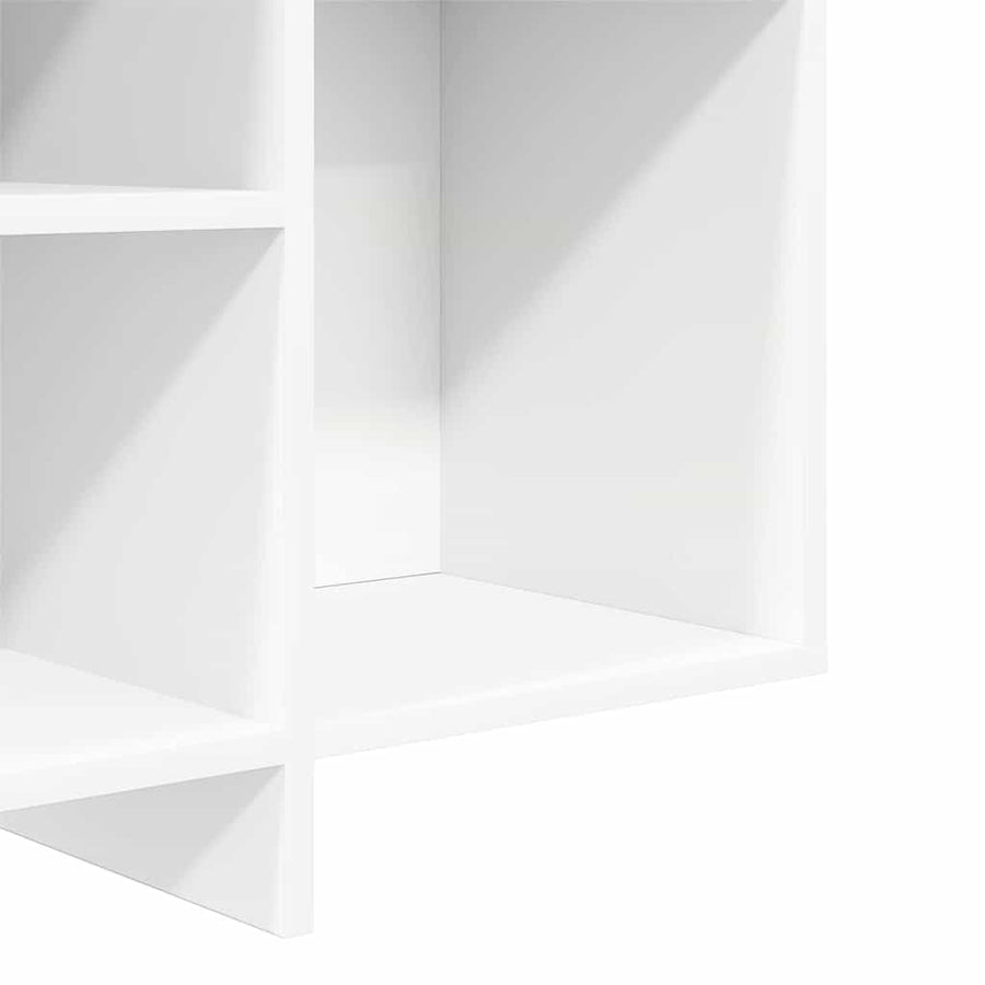 Sideboard White 120x30x75 cm Engineered Wood