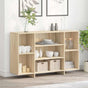 Sideboard Sonoma Oak 120x30x75 cm Engineered Wood