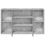 Sideboard Concrete Grey 120x30x75 cm Engineered Wood