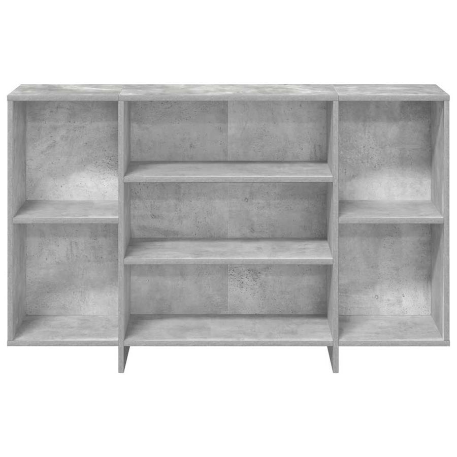 Sideboard Concrete Grey 120x30x75 cm Engineered Wood