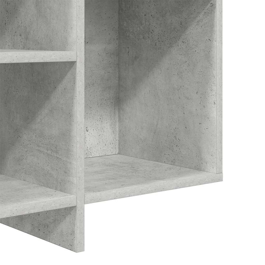 Sideboard Concrete Grey 120x30x75 cm Engineered Wood