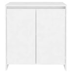 Sideboard White 70x41x75 cm Engineered Wood