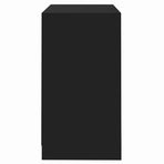 Sideboard Black 70x41x75 cm Engineered Wood