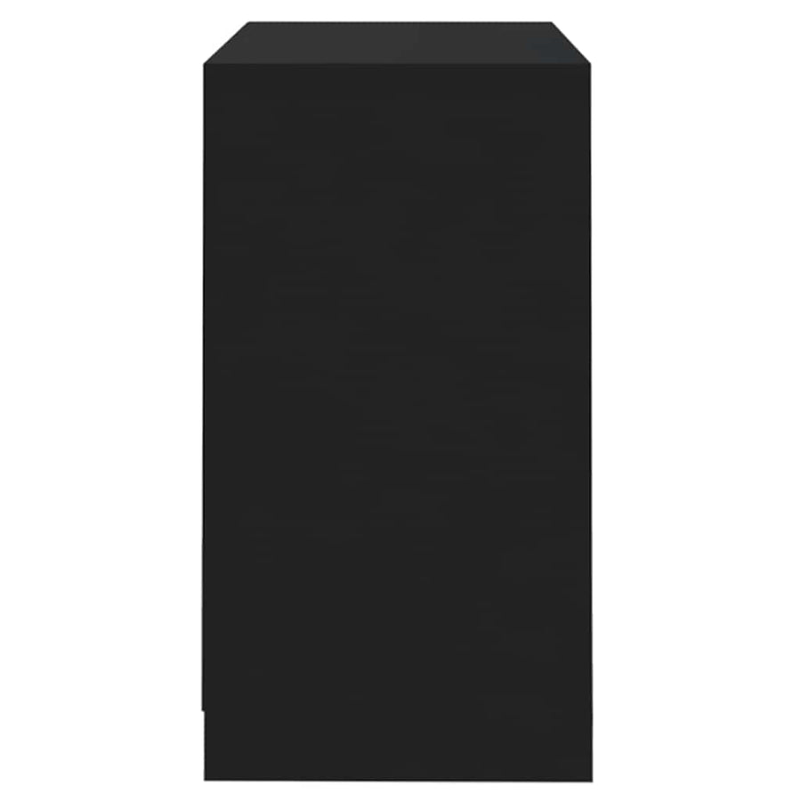 Sideboard Black 70x41x75 cm Engineered Wood