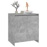 Sideboard Concrete Grey 70x41x75 cm Engineered Wood - Top-Down View