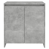 Sideboard Concrete Grey 70x41x75 cm Engineered Wood - Rear View