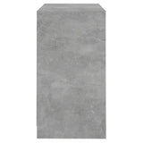 Sideboard Concrete Grey 70x41x75 cm Engineered Wood - Close-Up Angle