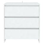Sideboard White 70x41x75 cm Engineered Wood