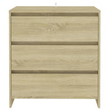 Sideboard Sonoma Oak 70x41x75 cm Engineered Wood - Side View