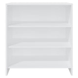 Sideboard White 70x40.5x75 cm Engineered Wood - 45-Degree Angle